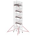 Altrex RS Tower 55-S mit Safe-Quick® 10,8m Arbeitshöhe Holz-Plattform 2,45m