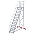 Euroline 513 Wartungsbühne 60° 600mm Stufenbreite 16 Stufen