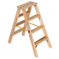 Euroline Holz Stufenstehleiter 2x4 Stufen Euroline Holz Stufenstehleiter 2x4 Stufen-small