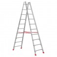 Euroline Premium 305 Sprossenstehleiter 2x10 Sprossen