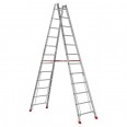 Euroline Premium 305 Sprossenstehleiter 2x12 Sprossen