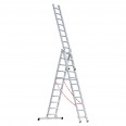 Euroline Premium 307 Mehrzweckleiter 3x11 Sprossen