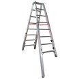 Euroline Premium 30578 Stufentreppenstehleiter 2x8 Stufen