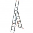 Facal Mehrzweckleiter 3-teilig GENIA S300 3x6 Sprossen Facal Mehrzweckleiter 3-teilig GENIA S300 3x6 Sprossen-small
