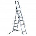 Facal Mehrzweckleiter SUPERPRIMA S600 3-teilig 6+7+7 Sprossen Facal Mehrzweckleiter SUPERPRIMA S600 3-teilig 6+7+7 Sprossen-small