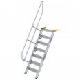 MUNK Treppe 60°  inkl. einen Handlauf, 600mm Stufenbreite, 7 Stufen