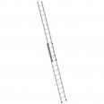 MUNK Aluminium-Schiebeleiter 2-teilig ohne Traverse 2x12 Sprossen
