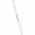 MUNK Aluminium-Schiebeleiter 2-teilig ohne Traverse 2x14 Sprossen