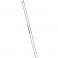 MUNK Aluminium-Schiebeleiter 2-teilig ohne Traverse 2x16 Sprossen