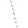 MUNK Aluminium-Schiebeleiter 2-teilig ohne Traverse 2x18 Sprossen