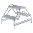 MUNK Aluminium Arbeitspodest 2x2 Stufen-small