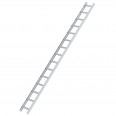 MUNK Aluminium Dachleiter 15 Sprossen Aluminium