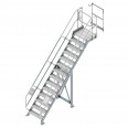 MUNK Enteisungsanlage Modul 4, Treppe 45° mit Plattform MUNK Enteisungsanlage Modul 4, Treppe 45° mit Plattform-small