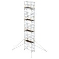 MUNK Klappgerüst SG 0,75x1,80m mit Ausleger und Sicherheitsgeländer 9,96m AH