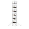 MUNK Klappgerüst SG 1,35x2,45m mit Ausleger und Sicherheitsgeländer 13,88m AH