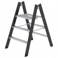 MUNK Klapptritt beidseitig begehbar RAL7016 3 Stufen 2,73m AH