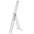 MUNK Mehrzweckleiter mit Nivello® Traverse 3x10 Sprossen