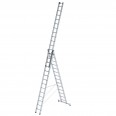 MUNK Mehrzweckleiter mit Nivello® Traverse 3x14 Sprossen