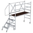 MUNK Montageplattform mit Treppenzustieg 3m AH-small