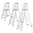 MUNK Aluminium-Stehleiter einseitig begehbar MUNK Aluminium-Stehleiter einseitig begehbar-small