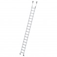 MUNK Aluminium-Regalleiter fahrbar 18 Stufen