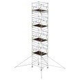 MUNK Rollgerüst SG mit Doppelplattform 1,35x1,80m und Ausleger 10,39m AH