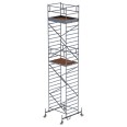 MUNK Rollgerüst mit Doppelplattform 1,35x1,80m Plattform, 9,35m AH