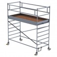 MUNK Rollgerüst mit Doppelplattform 1,35x3,00m Plattform, 4,35m AH