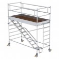 MUNK Rollgerüst mit Schrägaufstiegen 1,35x3,00m Plattform, 4,35m AH
