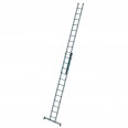 MUNK Schiebeleiter mit Traverse 2x11 Sprossen