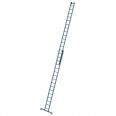 MUNK Schiebeleiter mit Traverse 2x15 Sprossen