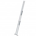 MUNK Schiebeleiter mit nivello-Traverse 3x12 Sprossen