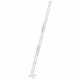 MUNK Seilzugleiter mit nivello-Traverse 3x18 Sprossen