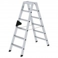 MUNK Stehleiter mit ergo-pad beidseitig begehbar 2x6 Stufen
