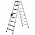 MUNK Stehleiter beidseitig begehbar mit relax-step 2x8 Stufen MUNK Stehleiter beidseitig begehbar mit relax-step 2x8 Stufen-small