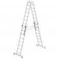 MUNK Stehleiter mit nivello-Traverse 4x8 Sprossen