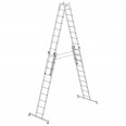 MUNK Stehleiter mit nivello-Traverse 4x10 Sprossen