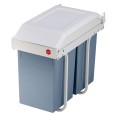Hailo Einbau Mülltrennungs System Multi-Box duo L cremeweiß Hailo Einbau Mülltrennungs System Multi-Box duo L cremeweiß-small