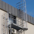 Hailo Erweiterungspodest Edelstahl mit 45 Grad Abstützung, 600x800mm