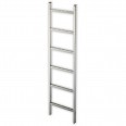 Hailo Schachtleiter 300mm lichte Weite Edelstahl 1.4571 / ASTM 316ti mit 2 Sprossen 0,56m