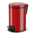 Hailo Pure S Tret-Abfalleimer Rot