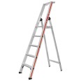 Hymer Stufenstehleiter mit Plattform und Aluminium Ablageschale 5 Stufen Hymer Stufenstehleiter mit Plattform und Aluminium Ablageschale 5 Stufen-small