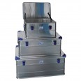 Iller Aluminiumboxen mit Stapelecken und 49-146l Volumen Iller Aluminiumboxen mit Stapelecken und 49-146l Volumen-small