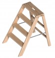 Layher 1055 klappbarer Holzstufentritt 4 Stufen Layher 1055 klappbarer Holzstufentritt 4 Stufen-small