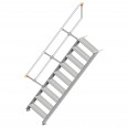 Layher 111 Treppe 45° 800mm breit 9 Stufen