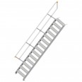 Layher 111 Treppe 45° 800mm breit 14 Stufen