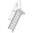 Layher 112 Treppe mit Plattform 60° 800mm 8 Stufen