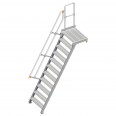Layher 112 Treppe mit Plattform 60° 800mm 11 Stufen