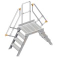 Layher 114 Übergang stationär 60° 60cm 4 Stufen