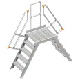 Layher 114 Übergang stationär 60° 60cm 5 Stufen